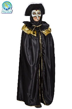 DOMINO VENEZIANO NERO